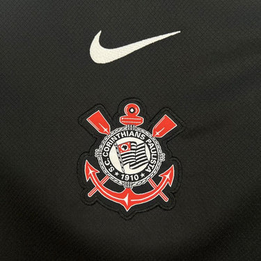 Camisa Nike Corinthians II 2025 - Preta e Branca
