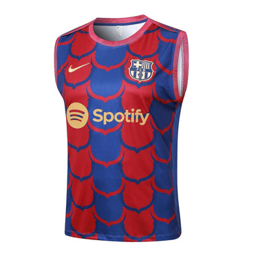 Conjunto Barcelona 2024/25 - Azul e Vermelha