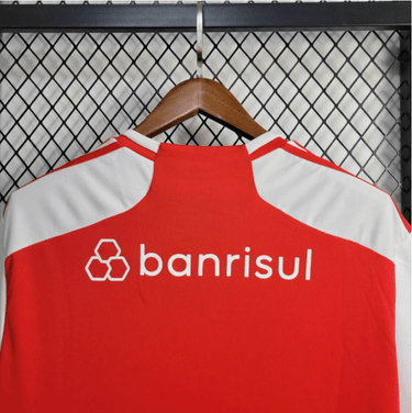 Camisa Internacional I 24/25 Torcedor Adidas Feminina - Vermelho + Branco