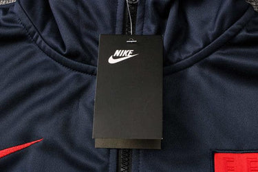 Conjunto França 21/22 Azul - Nike - Com Fecho e Capuz