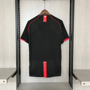 Camisa Manchester United 2007/08 - Retrô Masculino - Preta