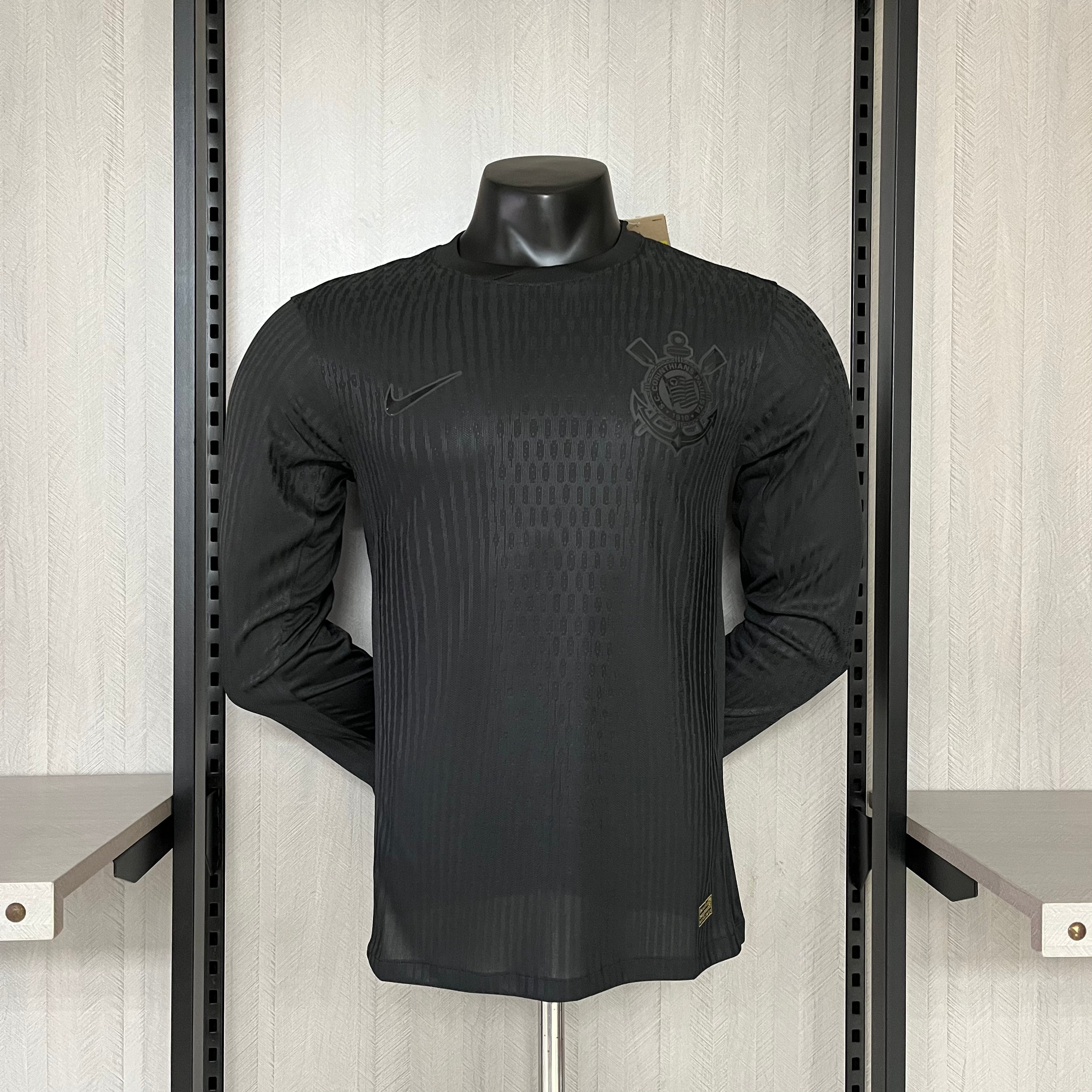 Manga longa Nike Corinthians Fora 24/25 Modelo Jogador