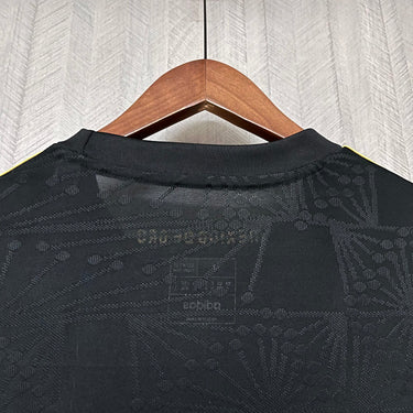Camisa México 2025 Ouro Adidas Masculina - Preto+Dourado