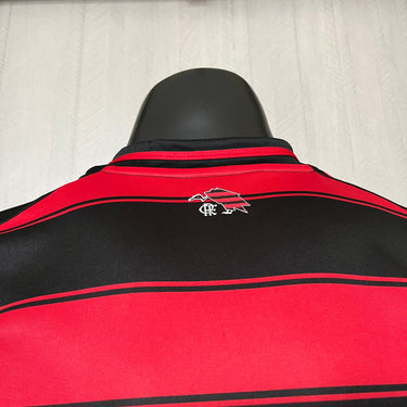 Regata Flamengo I 2025  s/n° Torcedor Adidas Masculina - Vermelho+Preto