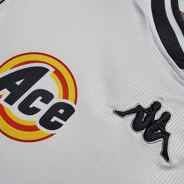 Camisa Vasco Retrô Romário Anos 2000 Branca - Kappa