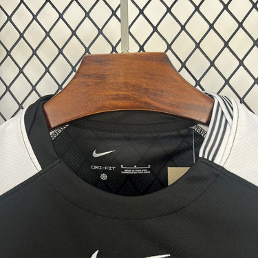 Camisa Nike Corinthians  II 2025  - Preta e Branca