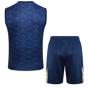 Conjunto Barcelona 2024/25 - Azul Escuro