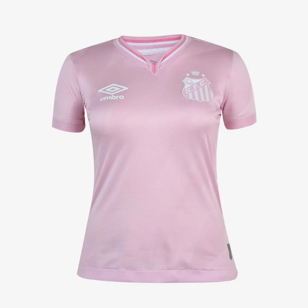 Camisa Umbro Santos Outubro Rosa 2024 - (Feminina)