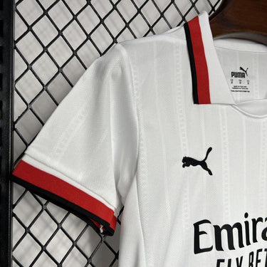 Conjunto Infantil Milan Away 24/25 - branco