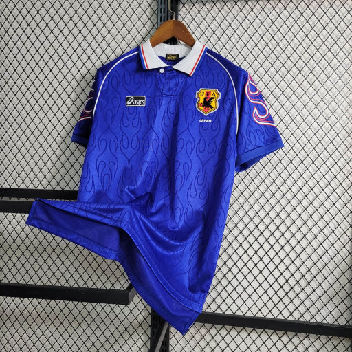 Camisa Japão Asics Retrô 98-99  Big Flame