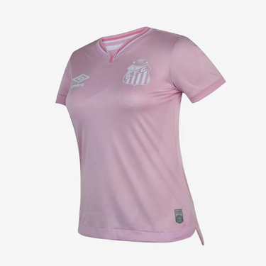 Camisa Umbro Santos Outubro Rosa 2024 - (Feminina)
