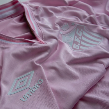 Camisa Umbro Santos Outubro Rosa 2024 - (Feminina)