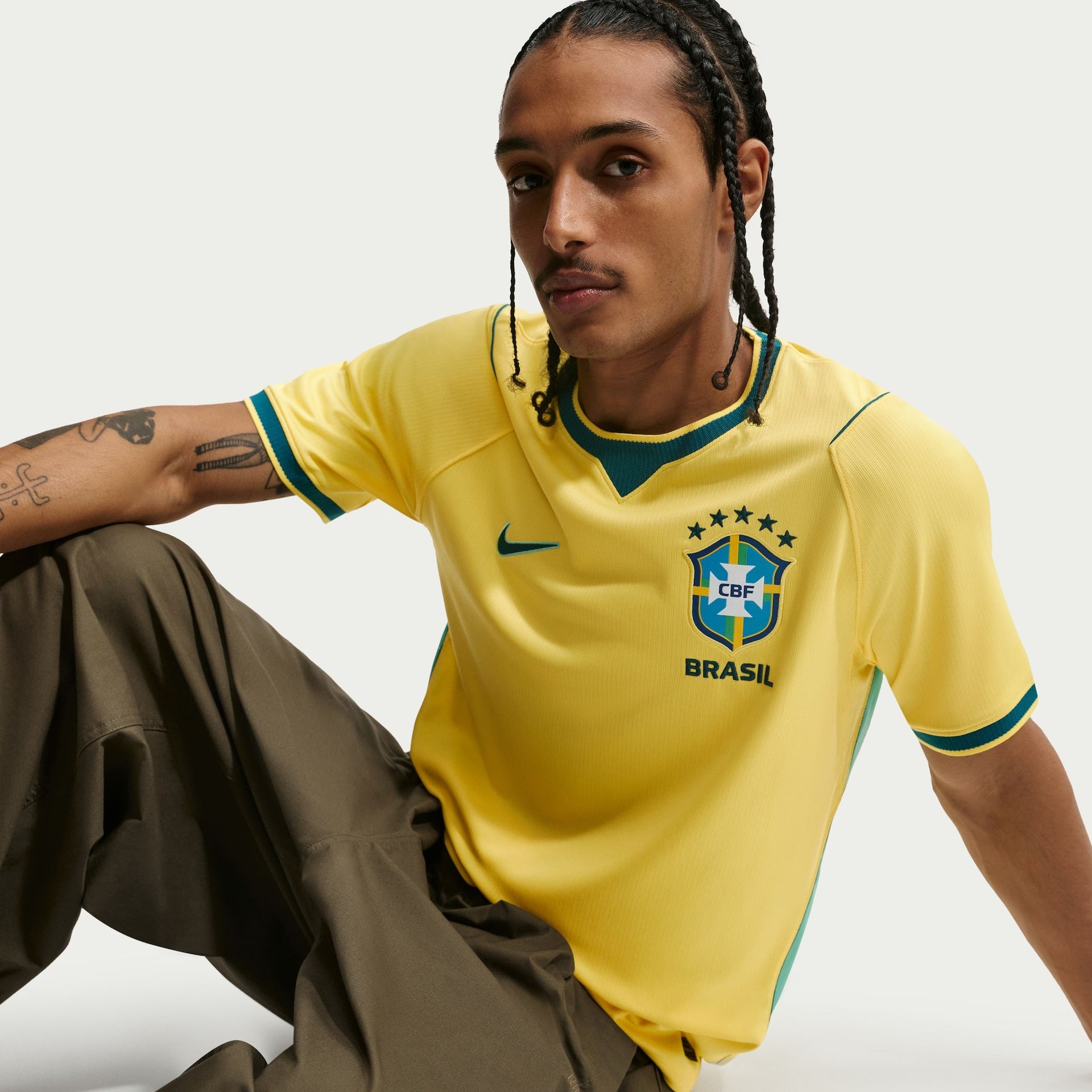 Camisa I Brasil 2026/27 Versão Torcedor Masculina